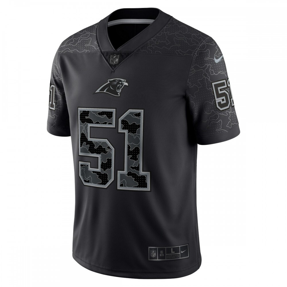 Sam Mills Carolina Panthers Nike Retired Player RFLCTV Limited Jersey - Black-Profan Arena